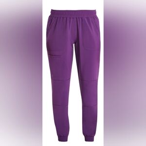 Nwt Womens Scrub Pants In Purple #24